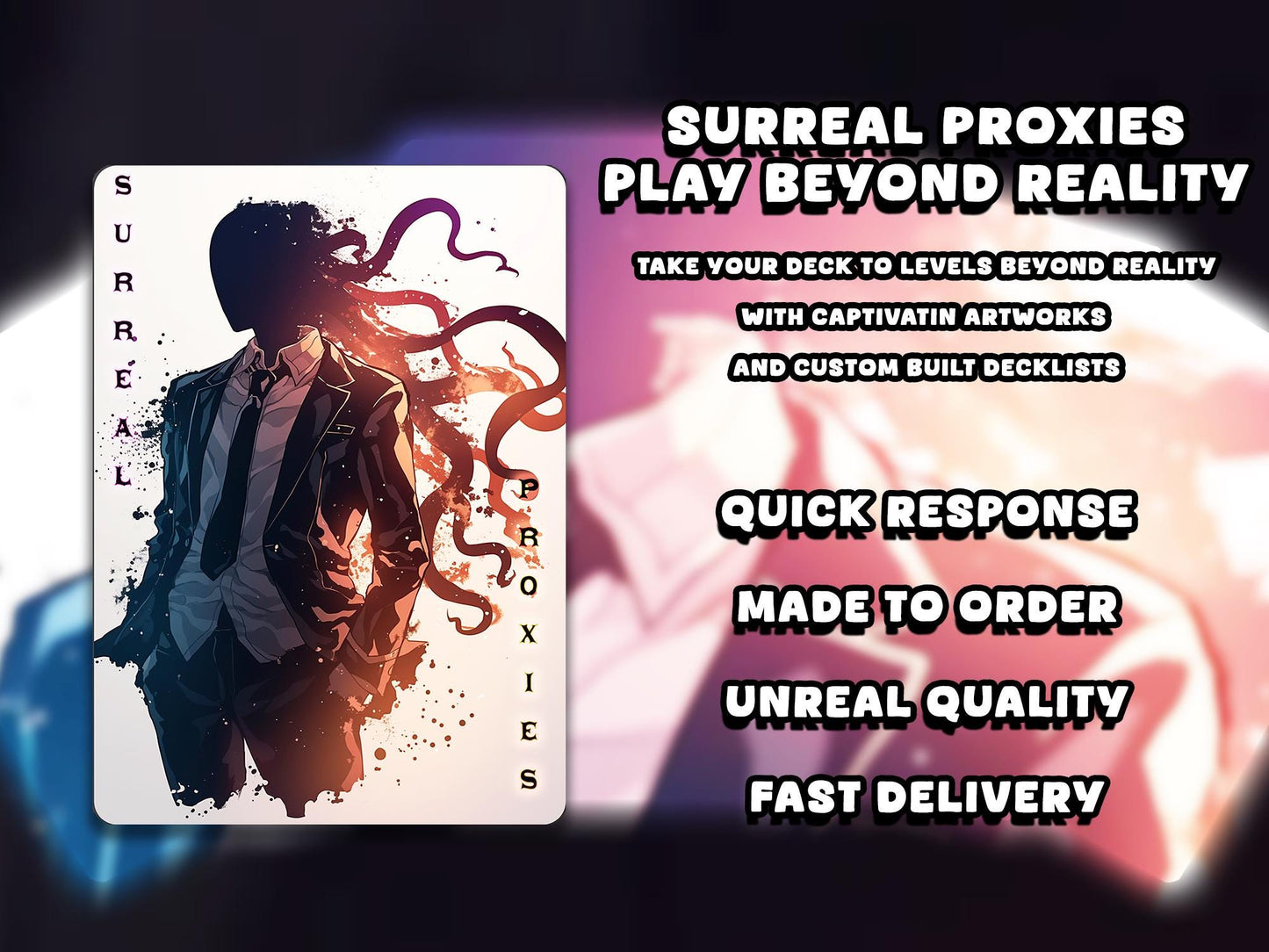 Jujutsu Kaisen EDH Commander Deck – Custom Anime-Inspired MTG Proxy Deck