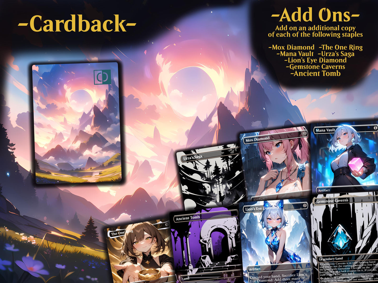 Flubs Commander Deck Flubs, the Fool CEDH Custom MTG Cards, Proxy Cards, Complete EDH Deck, Premium Quality
