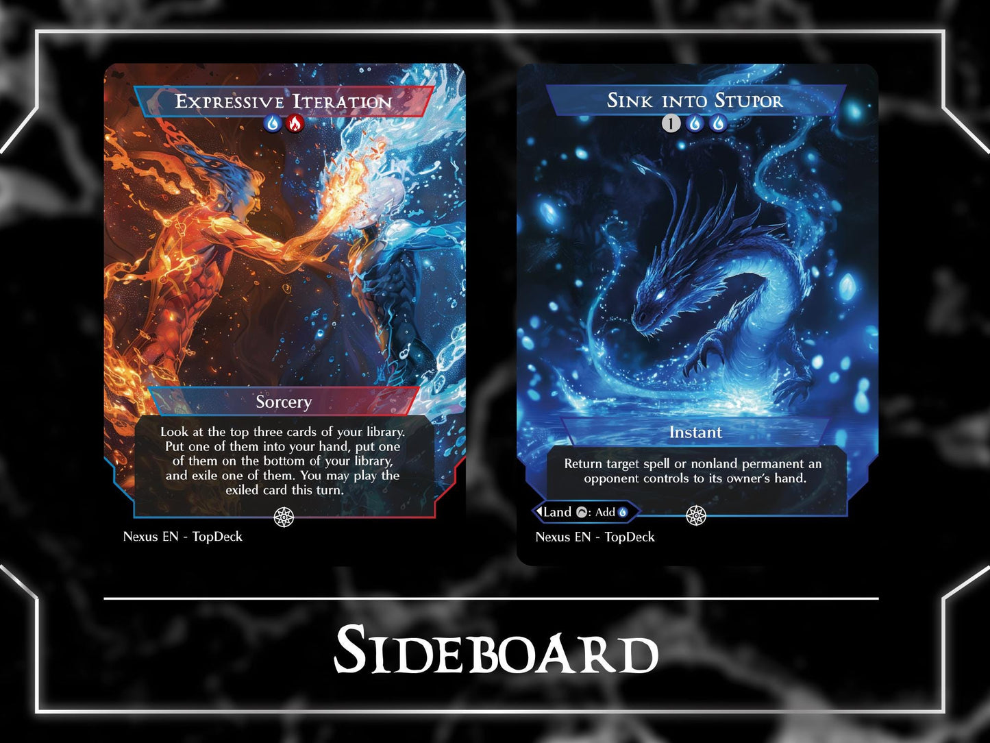 Niv-Mizzet Spellslinger - Commander EDH Deck - With Tokens - MTG Full Proxy Deck, Altered Cards cEDH