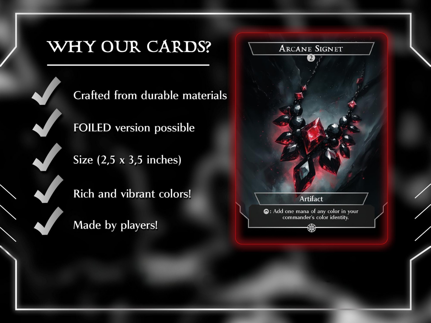 Valgavoth Slug - Commander EDH Deck - With Tokens - MTG Full Proxy Deck, Altered Cards cEDH