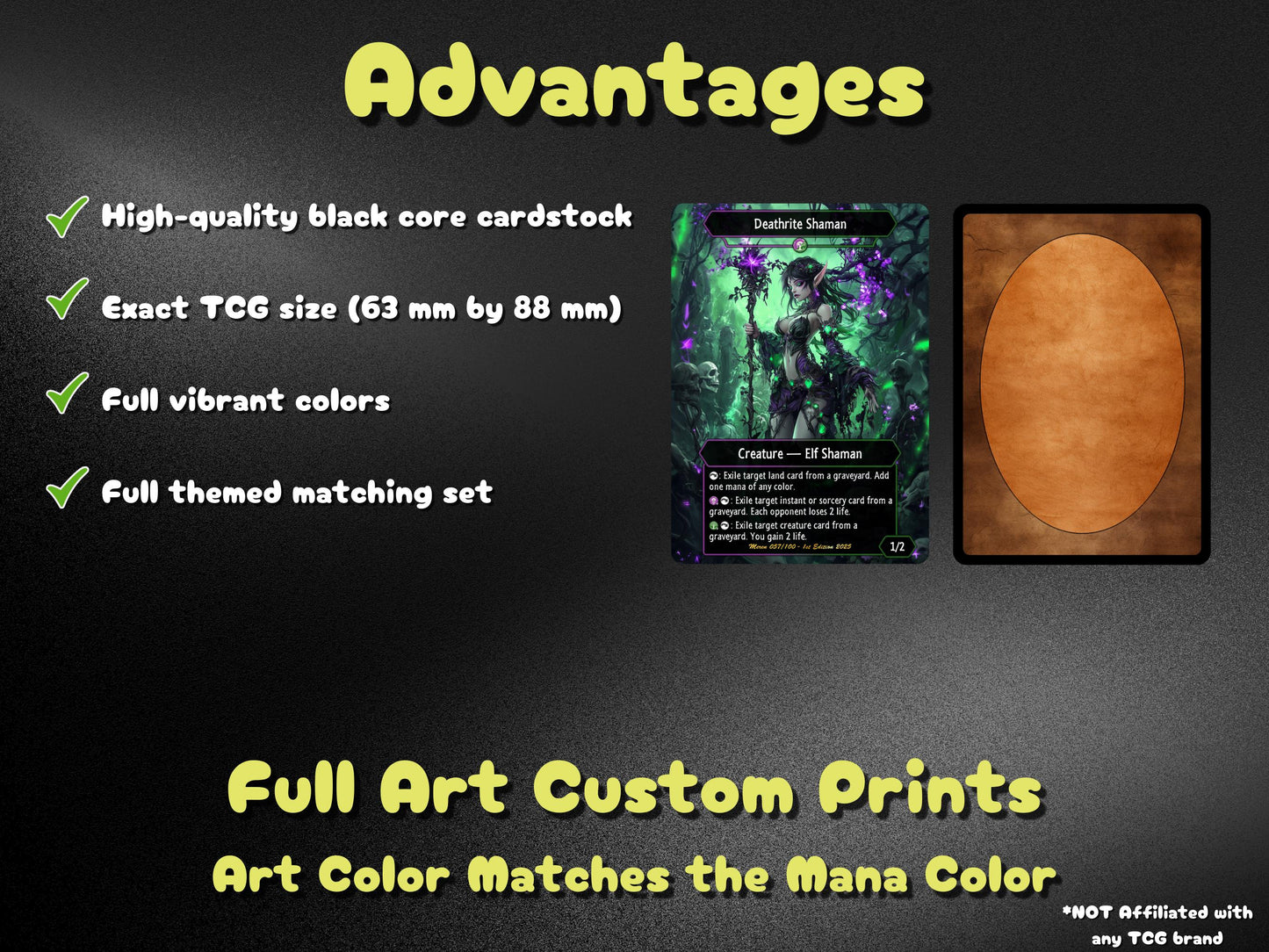 Meren Commander Graveyard Deck – Custom Cards for Casual Play