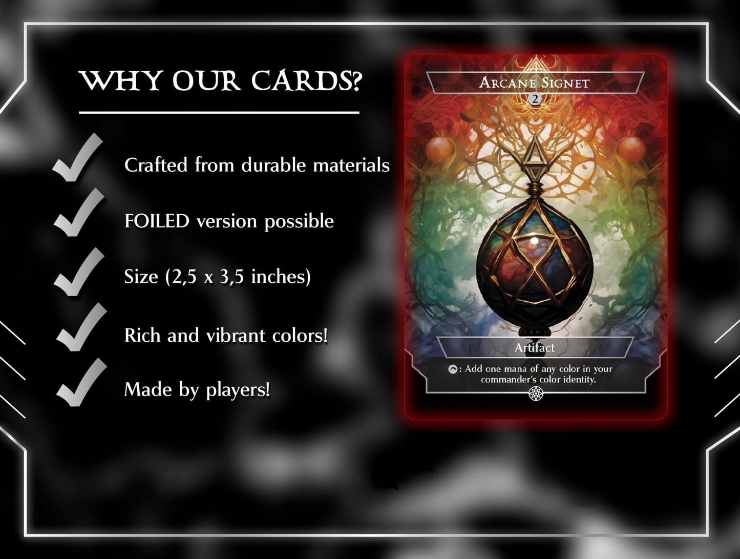 Omnath Landfall - Commander EDH Deck - With Tokens - MTG Full Proxy Deck, Altered Cards cEDH
