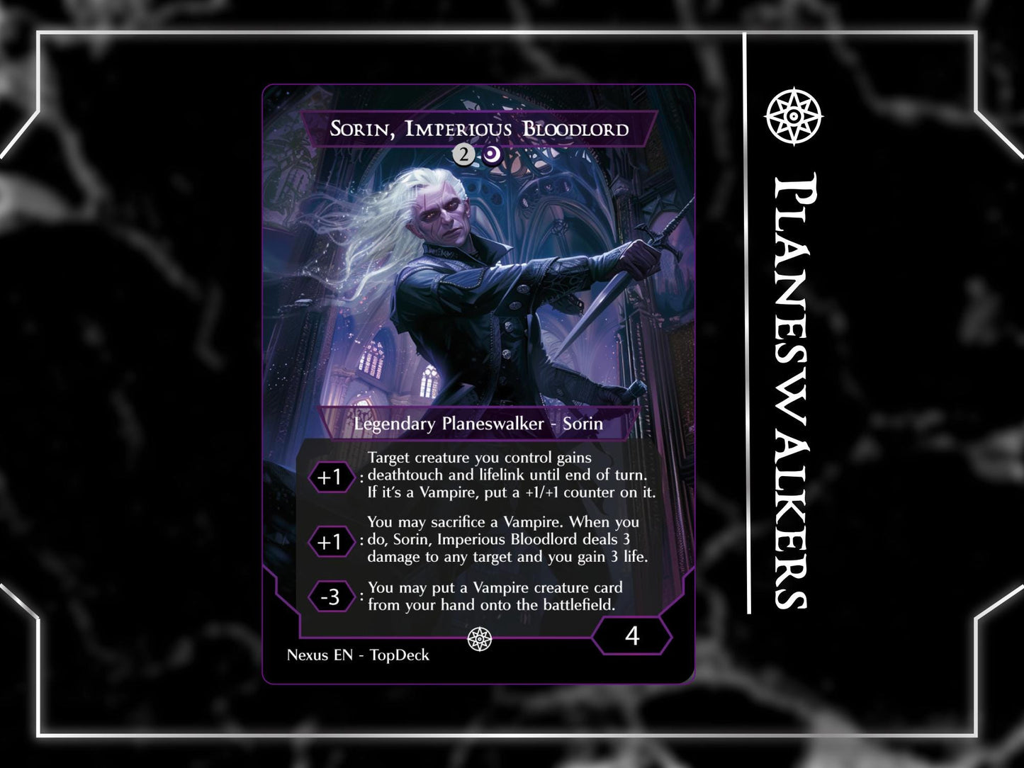 Edgar Vampires - Commander EDH Deck - With Tokens - MTG Full Proxy Deck, Altered Cards cEDH