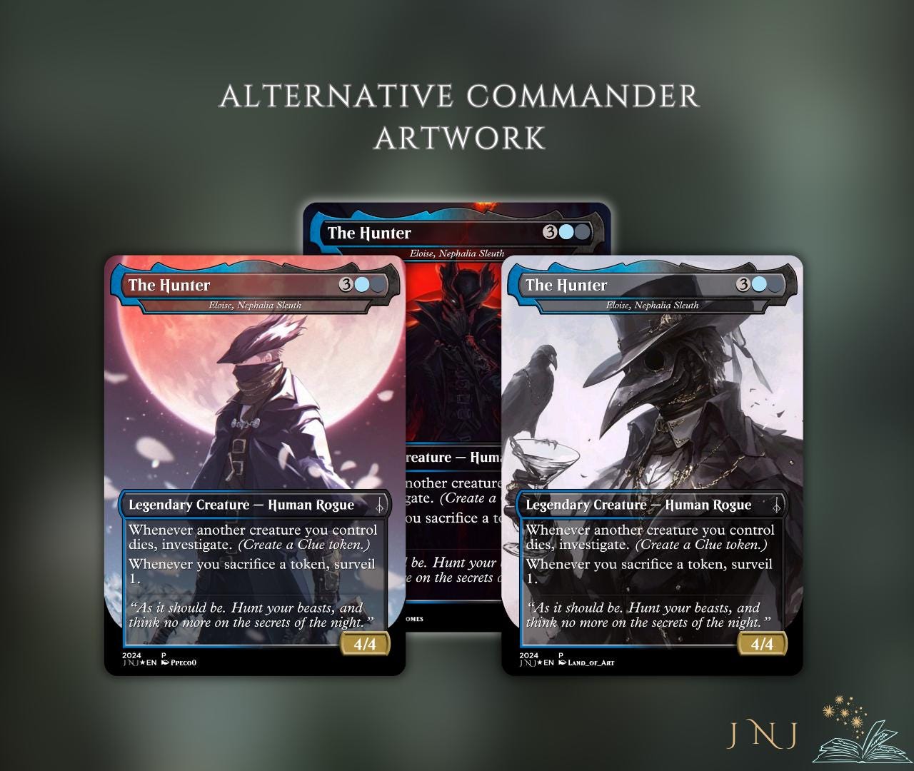 Bloodborne Themed Commander Deck Proxies, Aristocrat/Artifact Combo, 120+ Unique Cards, Quality Custom Card Proxy Replicas for Commander EDH
