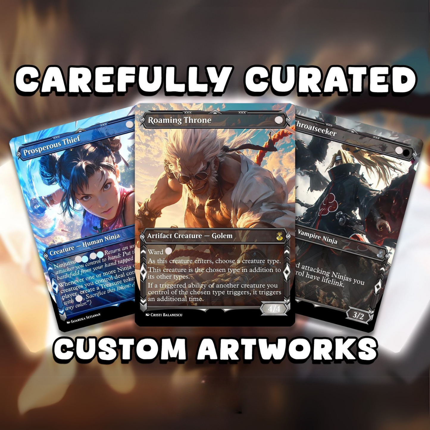 Naruto Ninja Commander Deck – Yuriko Reimagined | Fast & Sneaky Ninjutsu EDH Proxy