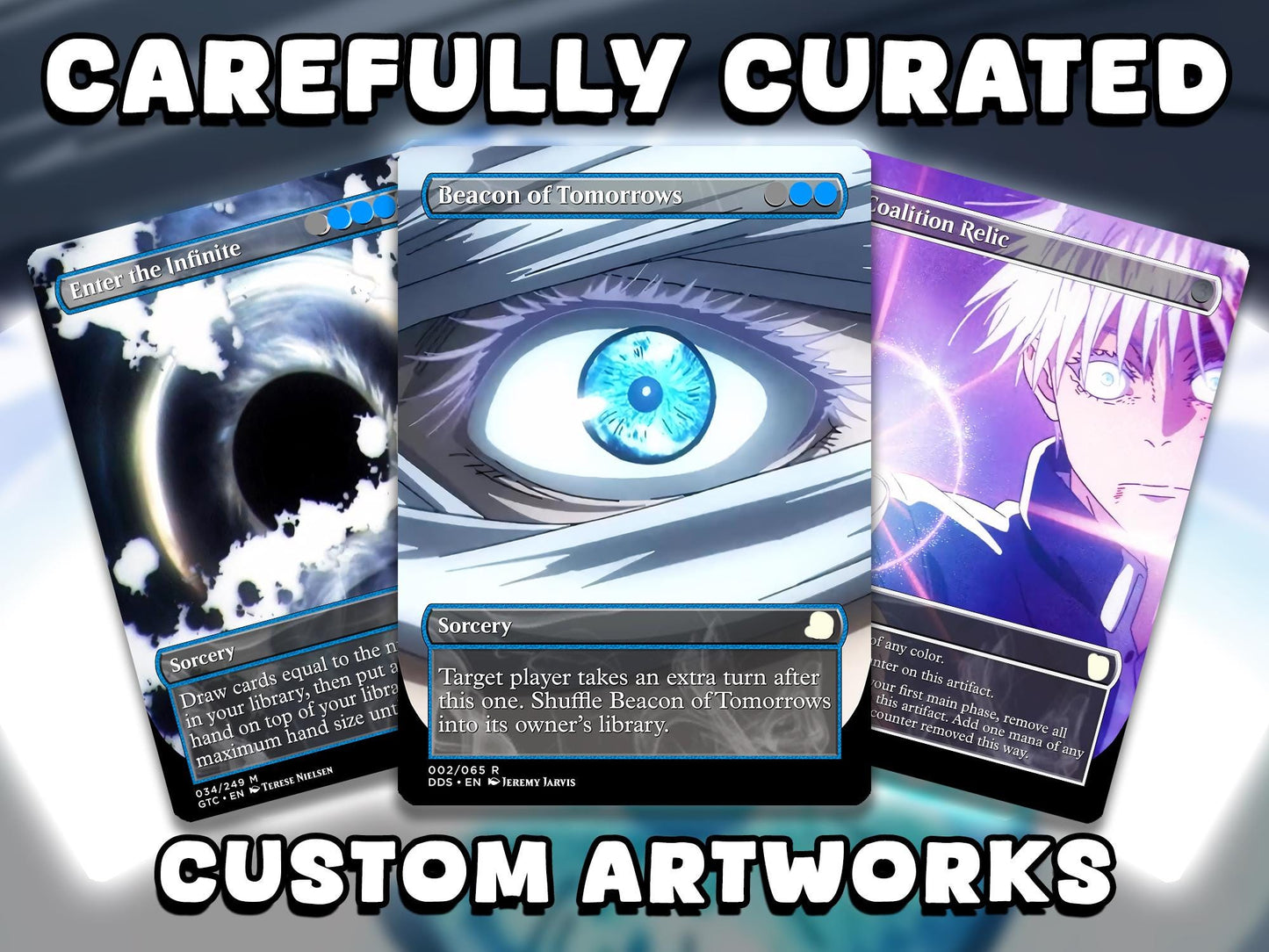 Jujutsu Kaisen EDH Commander Deck – Custom Anime-Inspired MTG Proxy Deck