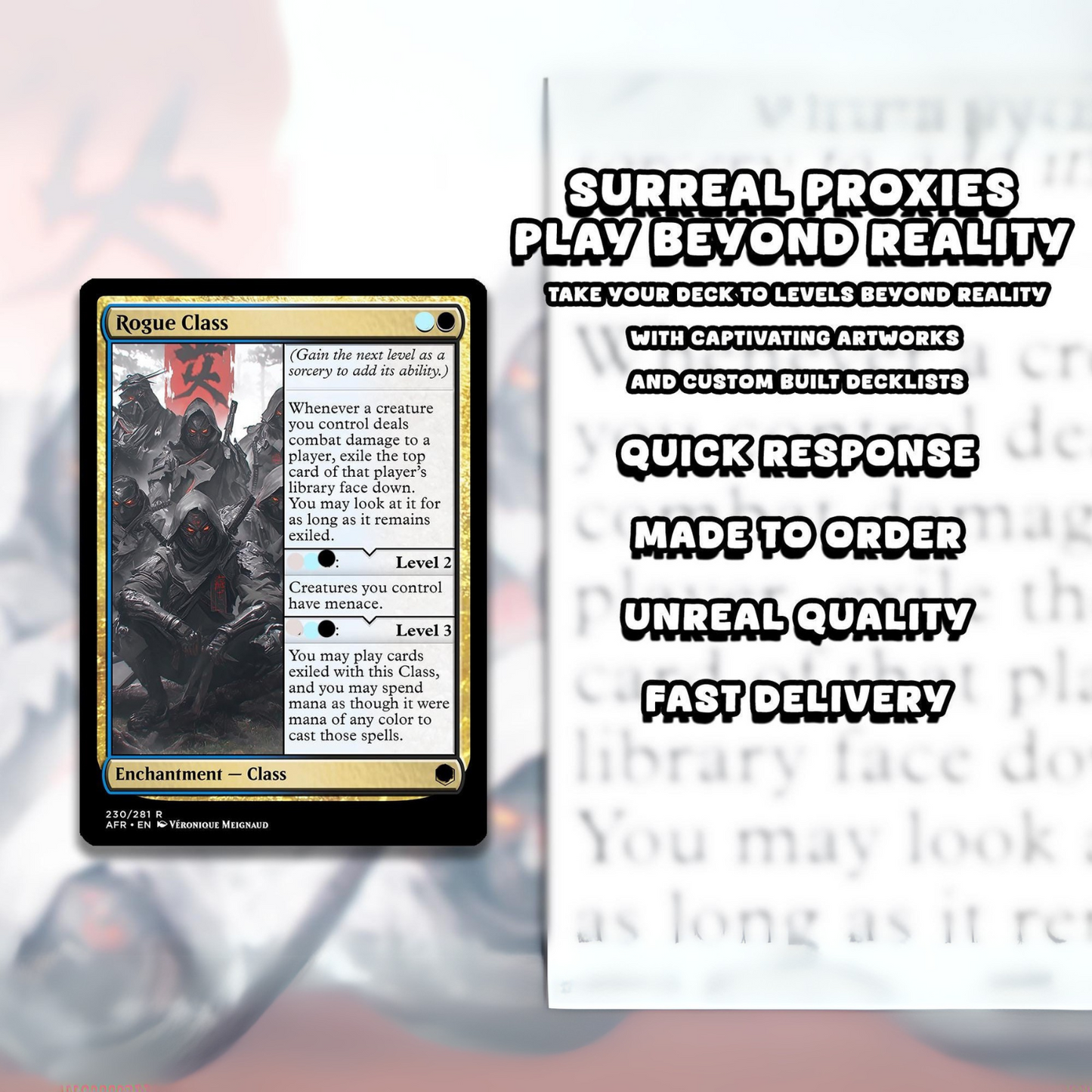 Naruto Ninja Commander Deck – Yuriko Reimagined | Fast & Sneaky Ninjutsu EDH Proxy