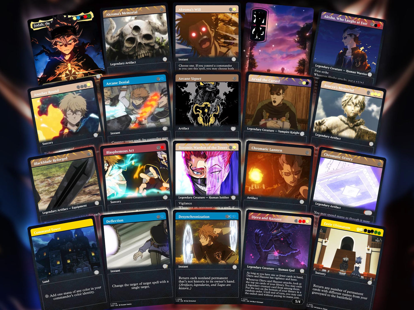 Black Bulls Commander Deck – Legendary Magic Unleashed