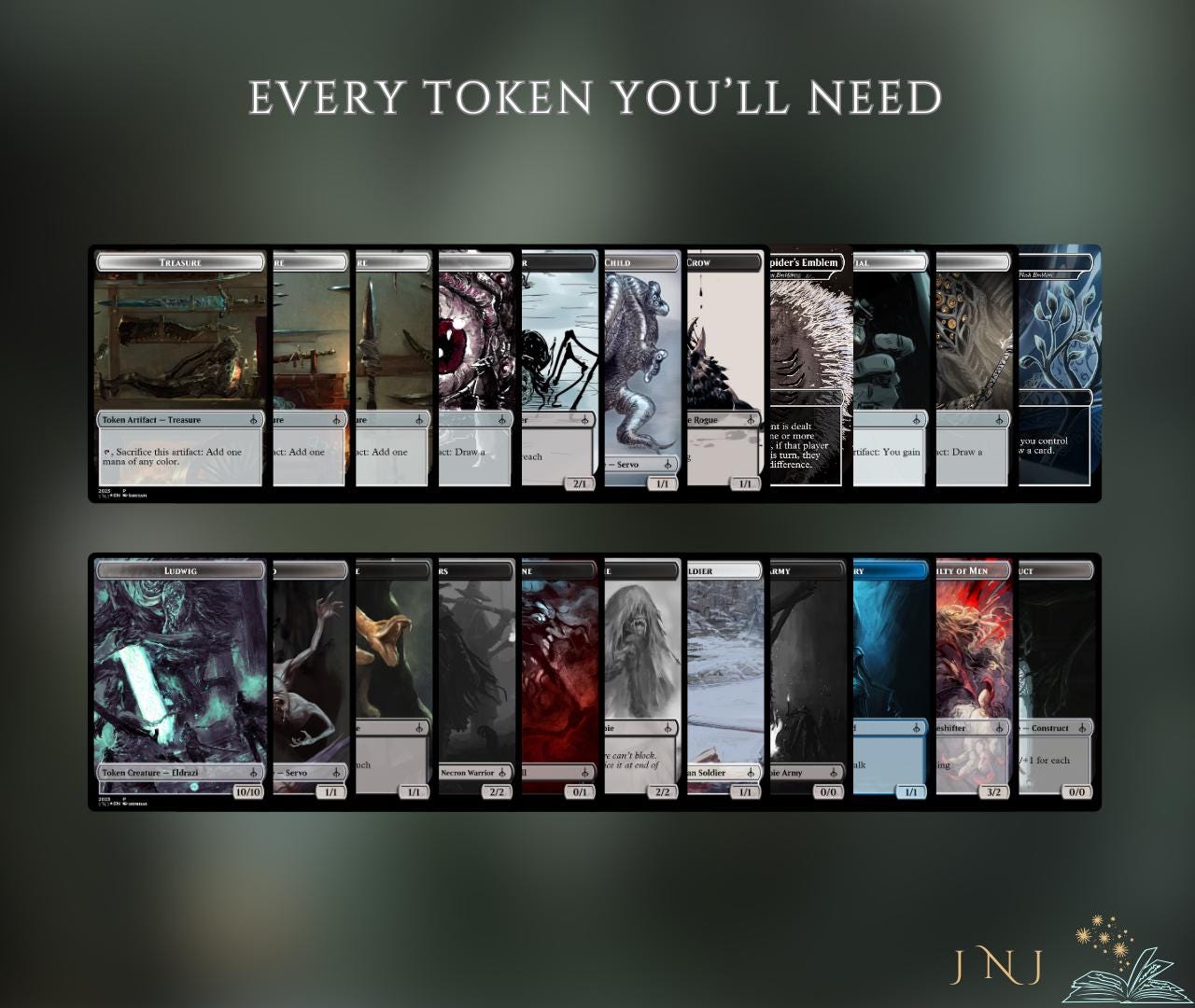 Bloodborne Themed Commander Deck Proxies, Aristocrat/Artifact Combo, 120+ Unique Cards, Quality Custom Card Proxy Replicas for Commander EDH