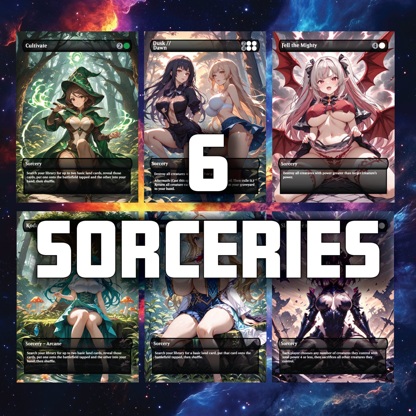 Custom Arcades, the Strategist Proxy Commander Deck - Sexy Art Edition