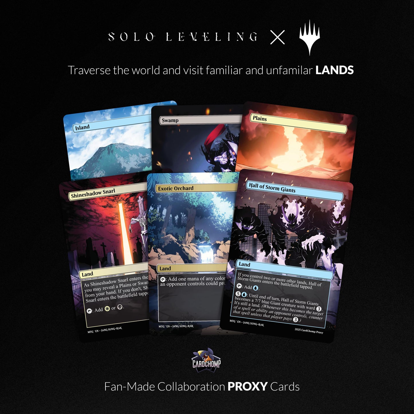 Solo Leveling - Enter the Dungeon Commander Deck
