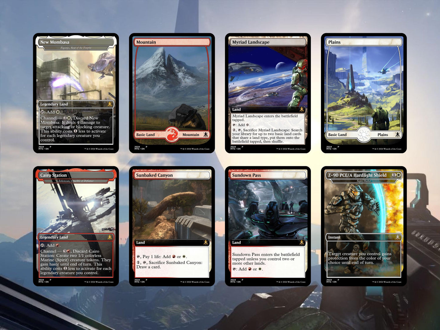 Halo Infinite Commander Deck • Halo Infinite themed Mtg Proxy Deck • Halo Armor • Mtg Deck Box •Proxy Custom Card •MTG Proxy Cards •Edh Deck