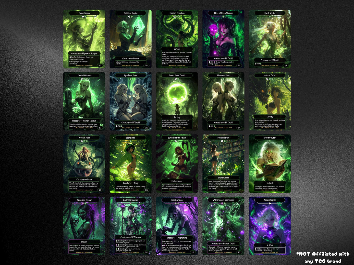 Meren Commander Graveyard Deck – Custom Cards for Casual Play