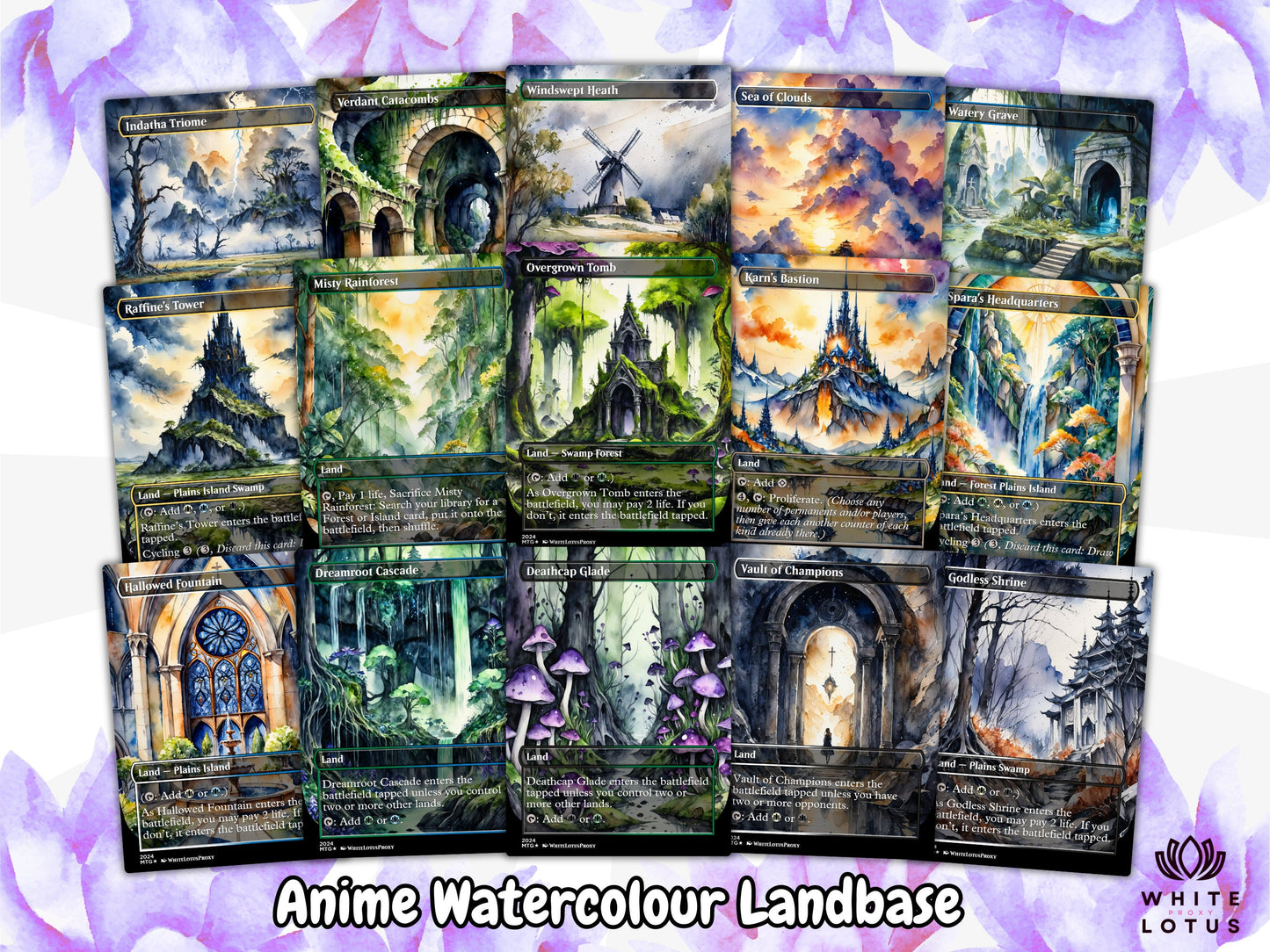 Atraxa SUPERFRIENDS Anime Waifu Proxy Commander Deck Custom Proxy EDH English High Quality Cards
