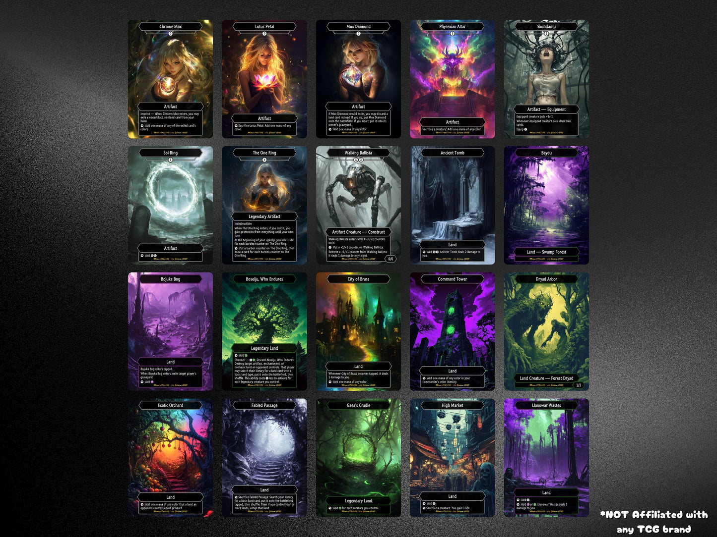 Meren Commander Graveyard Deck – Custom Cards for Casual Play