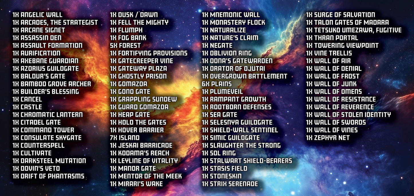 Custom Arcades, the Strategist Proxy Commander Deck - Sexy Art Edition