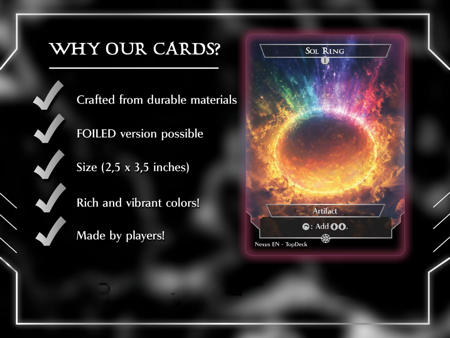 Esika Prismatic Bridge - Commander EDH Deck - With Tokens - MTG Full Proxy Deck, Altered Cards cEDH