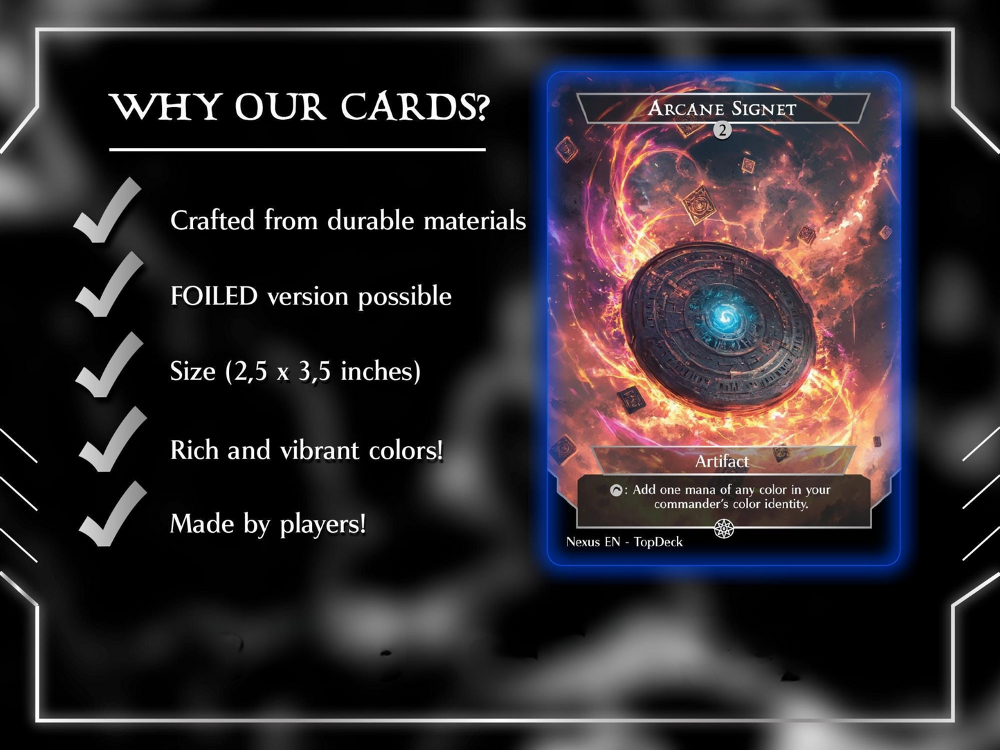 Urza Stax Combo cEDH - Commander EDH Deck - With Tokens - MTG Full Proxy Deck, Altered Cards cEDH