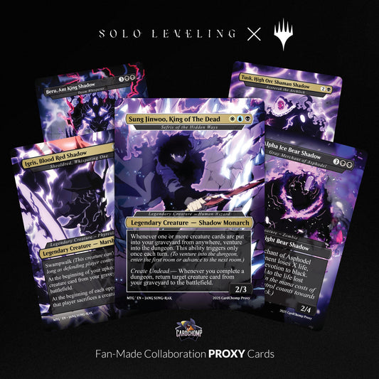 Solo Leveling - Enter the Dungeon Commander Deck