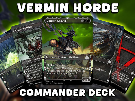 Vermin Horde Commander Deck – Swarm, Corrupt, Conquer