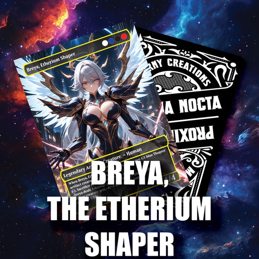 Breya, Etherium Shaper | Custom Proxy MTG EDH Deck | Sexy Angel Art