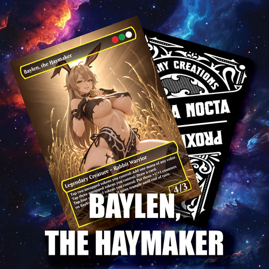 Sexy Custom EDH Deck – Baylen the Haymaker, Hare Apparent | RABBIT SWARM | + 21 Sizzling Rabbit Tokens!