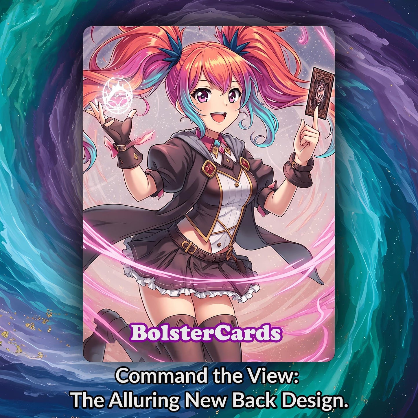 Arahbo, Roar of the World Anime Style Waifu Tribal Commander Deck Special Edition Custom Proxy Deck Art For EDH High Quality Cards 108 Cards