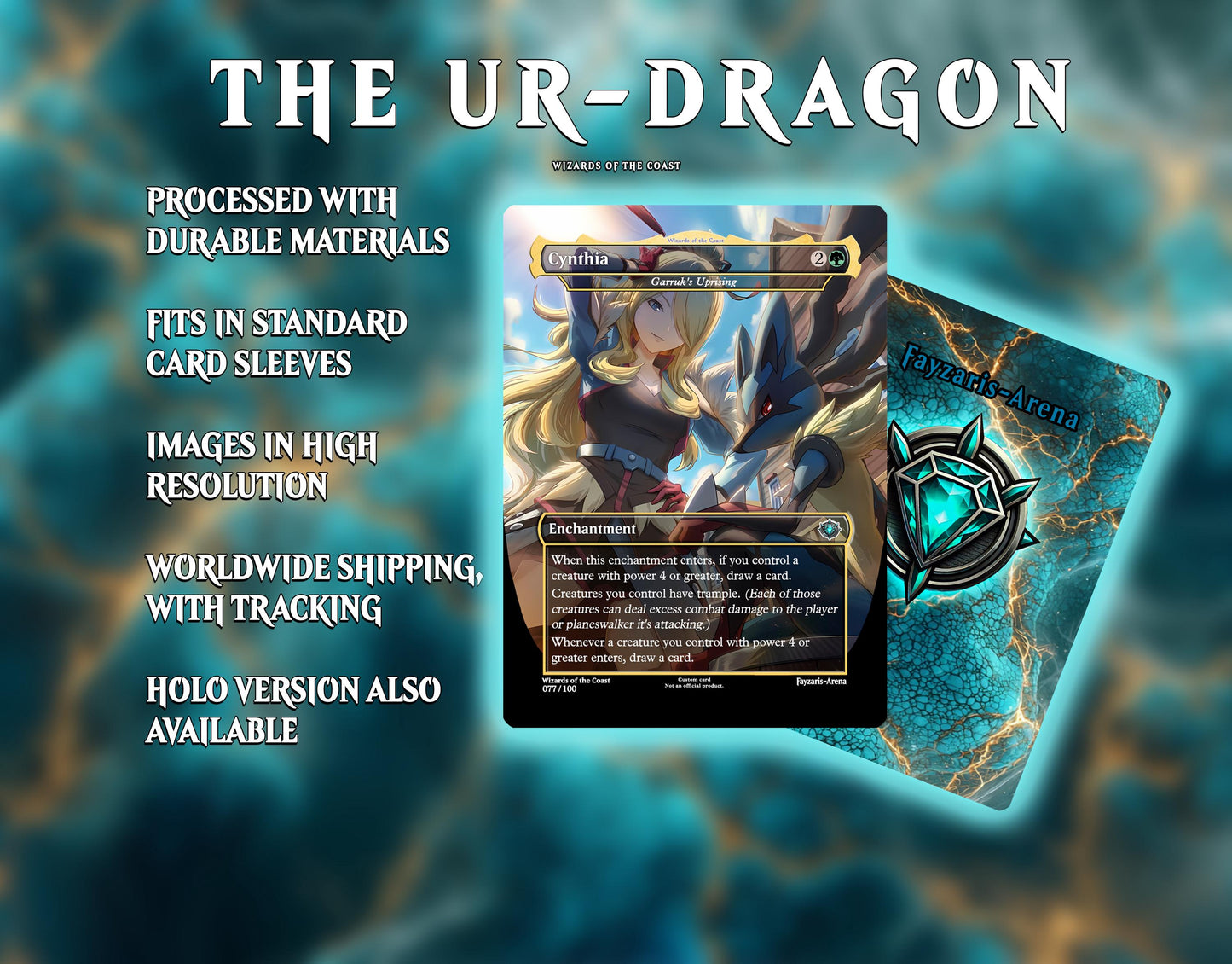 The Ur Dragon MTG Proxy Commander Deck