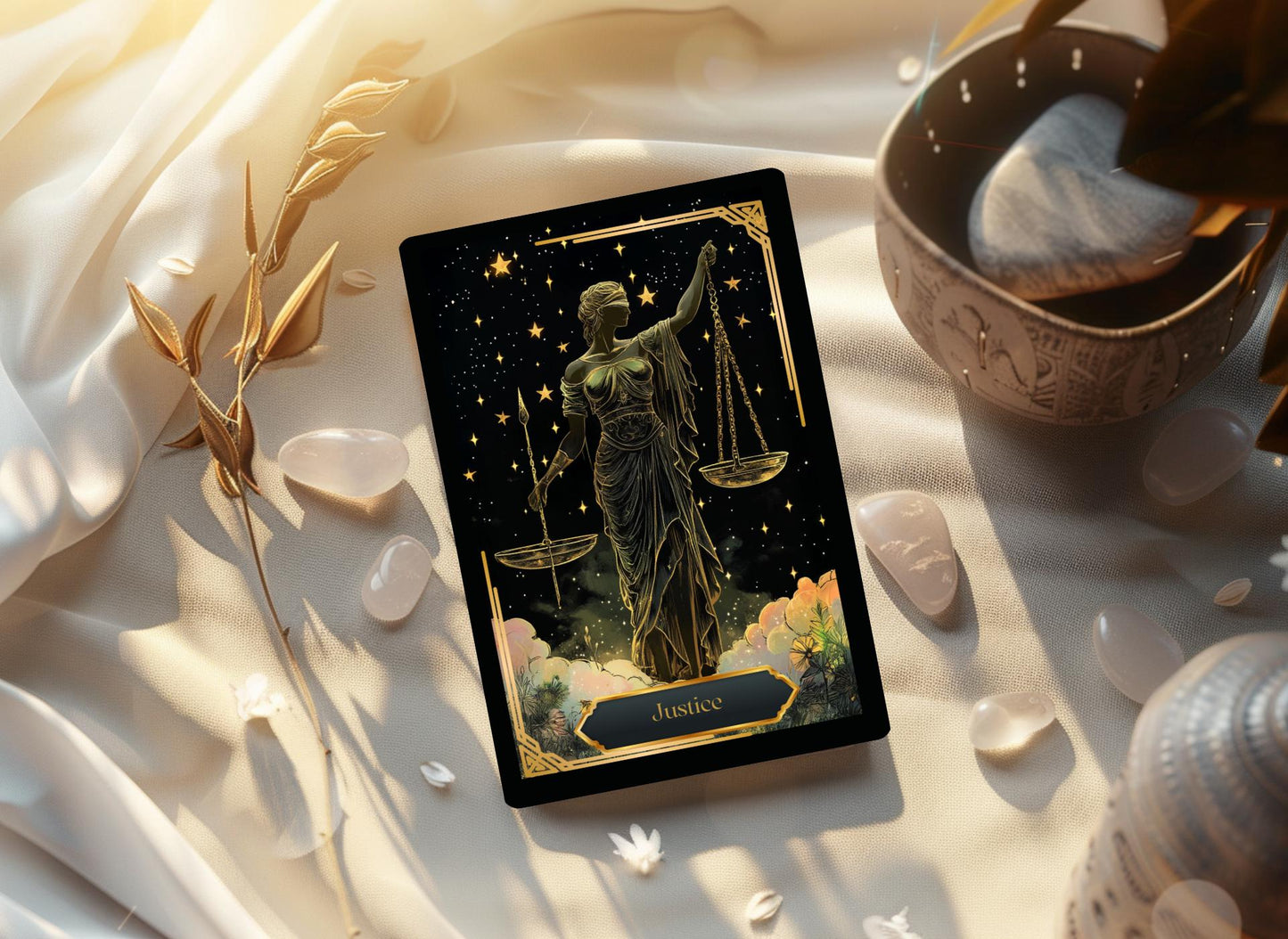 Arcane Moon Tarot Deck, Tarot Card Deck, Tarot Deck with Guidebook, 78 Card Tarot Cards, Custom Tarot Deck