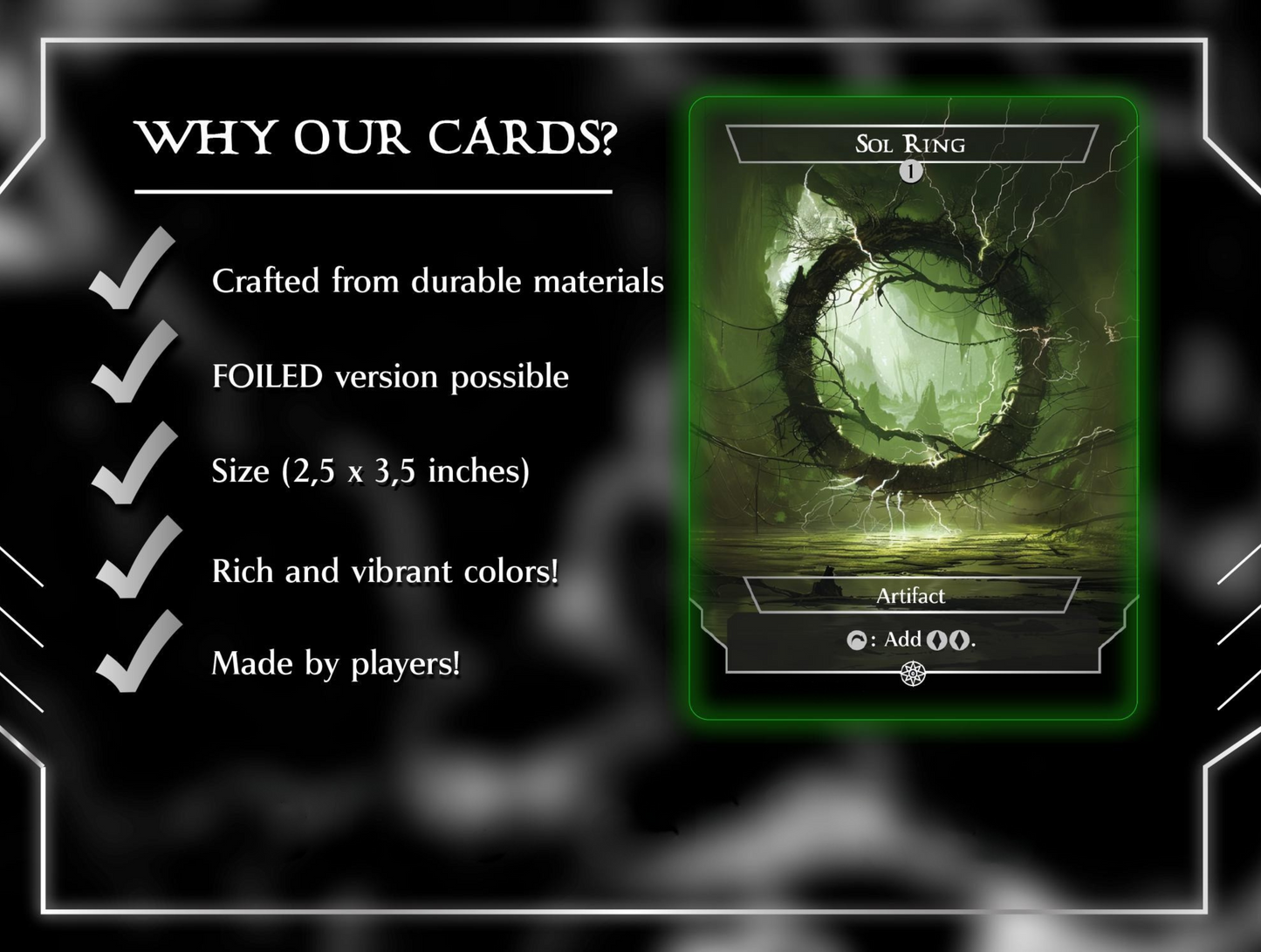 The Necrobloom Landfall - Commander EDH Deck - With Tokens - MTG Full Proxy Deck, Altered Cards cEDH