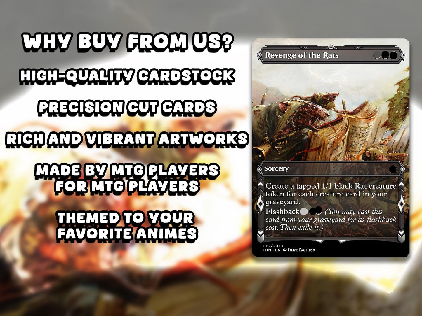 Vermin Horde Commander Deck – Swarm, Corrupt, Conquer