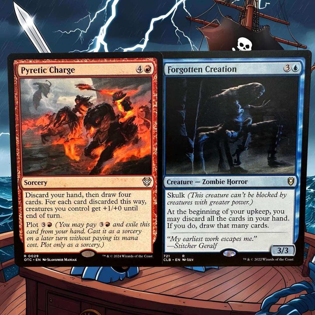 MTG Commander Deck EDH Deck Captain Howler, Sea Scourge 100 Magic Cards Custom Deck Izzet Discard Aetherdrift