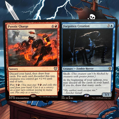 MTG Commander Deck EDH Deck Captain Howler, Sea Scourge 100 Magic Cards Custom Deck Izzet Discard Aetherdrift