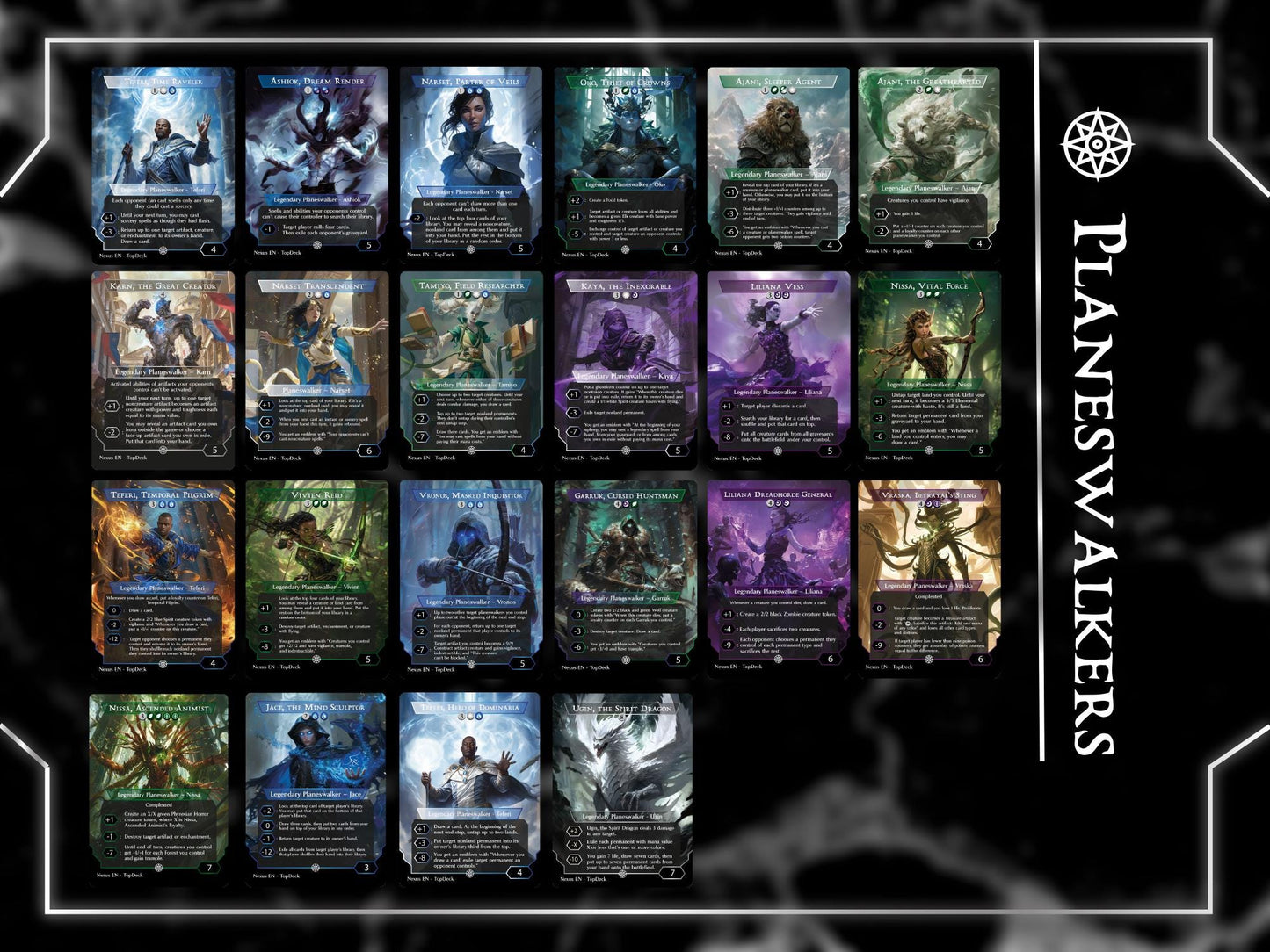 Atraxa Superfriends - Commander EDH Deck - With Tokens - MTG Full Proxy Deck, Altered Cards cEDH