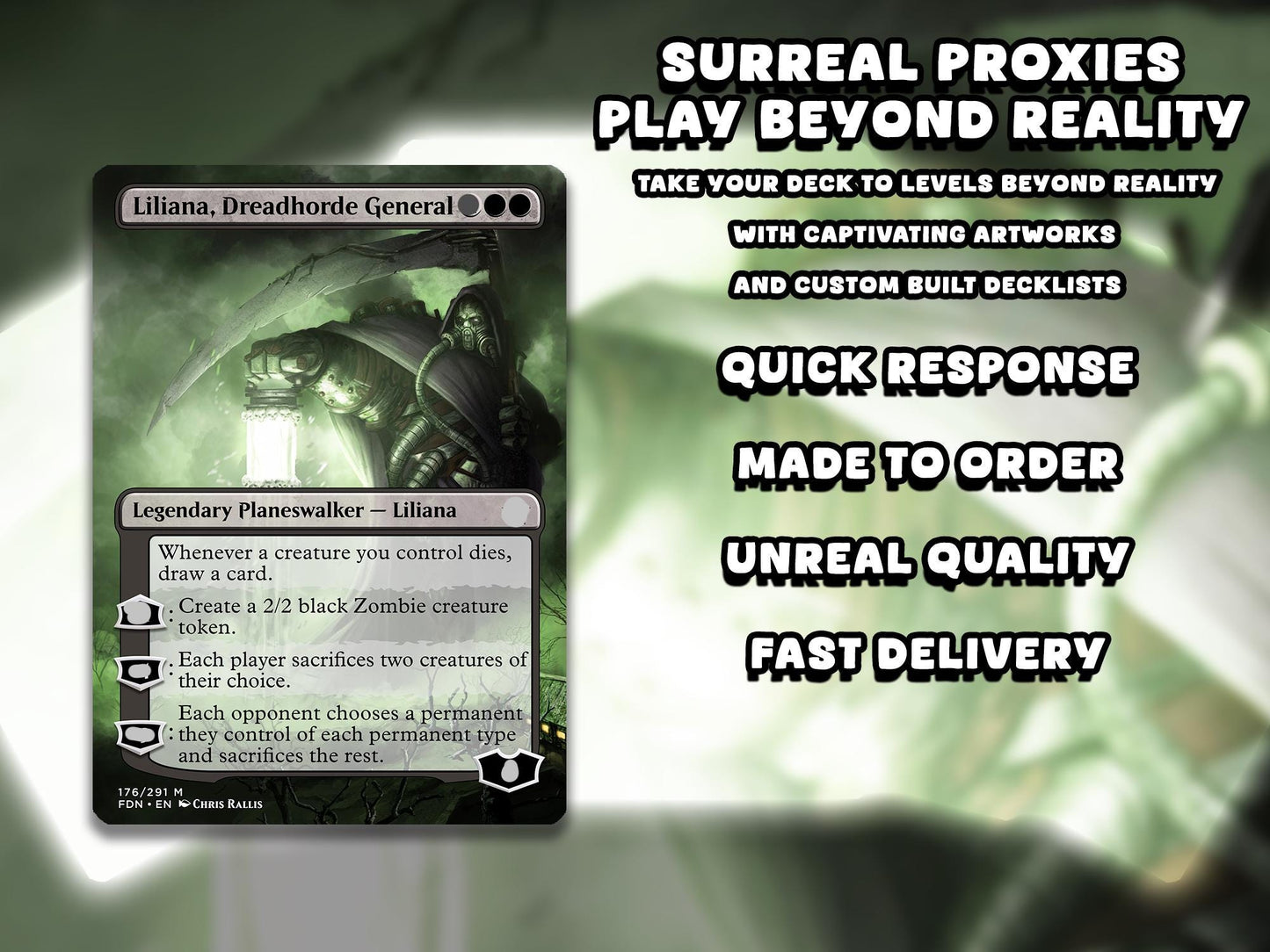 Pestilence EDH Commander Deck – Custom Plague-Inspired MTG Proxy Deck