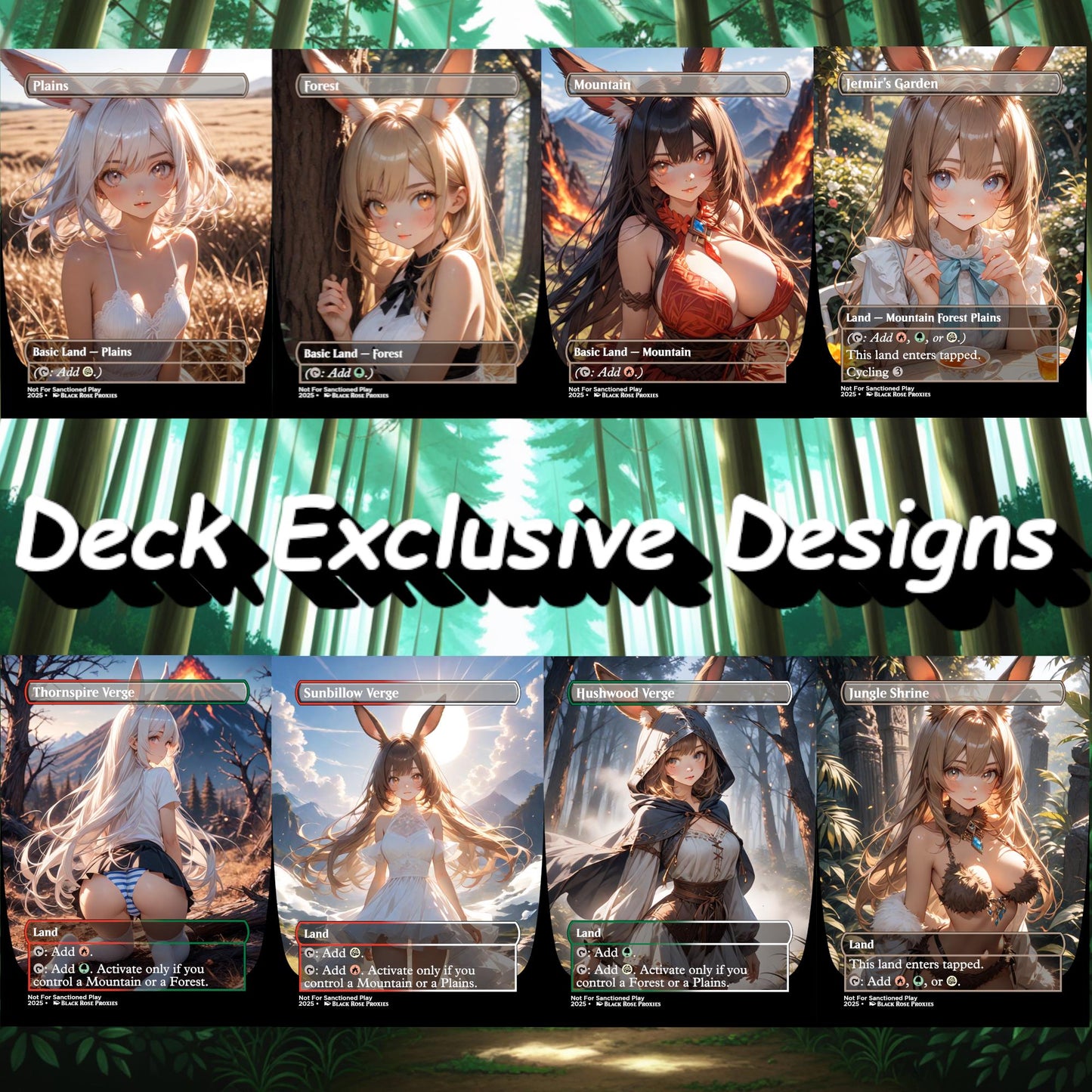 Baylen Full Custom Anime Commander Deck