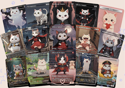 Edgar Markov Vampire Tribal Proxy Commander Deck, 100 Cards + 8 Free Tokens | Cute Custom Full Art | MuraProxyArt