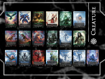Esika Prismatic Bridge - Commander EDH Deck - With Tokens - MTG Full Proxy Deck, Altered Cards cEDH