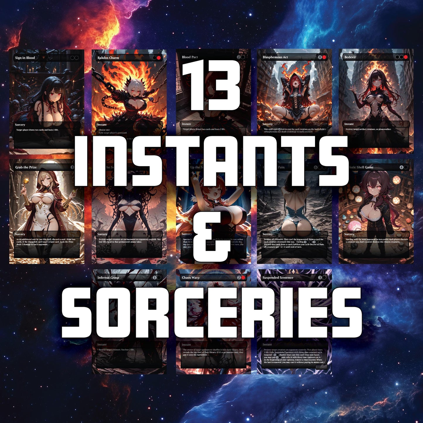 Valgavoth, Harrower of Souls - Sexy Custom Proxy Commander Deck | Precon & Fully Custom Options!
