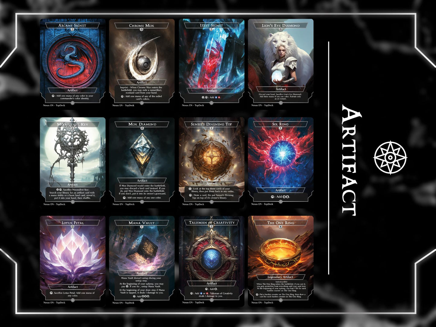 Niv-Mizzet Spellslinger - Commander EDH Deck - With Tokens - MTG Full Proxy Deck, Altered Cards cEDH