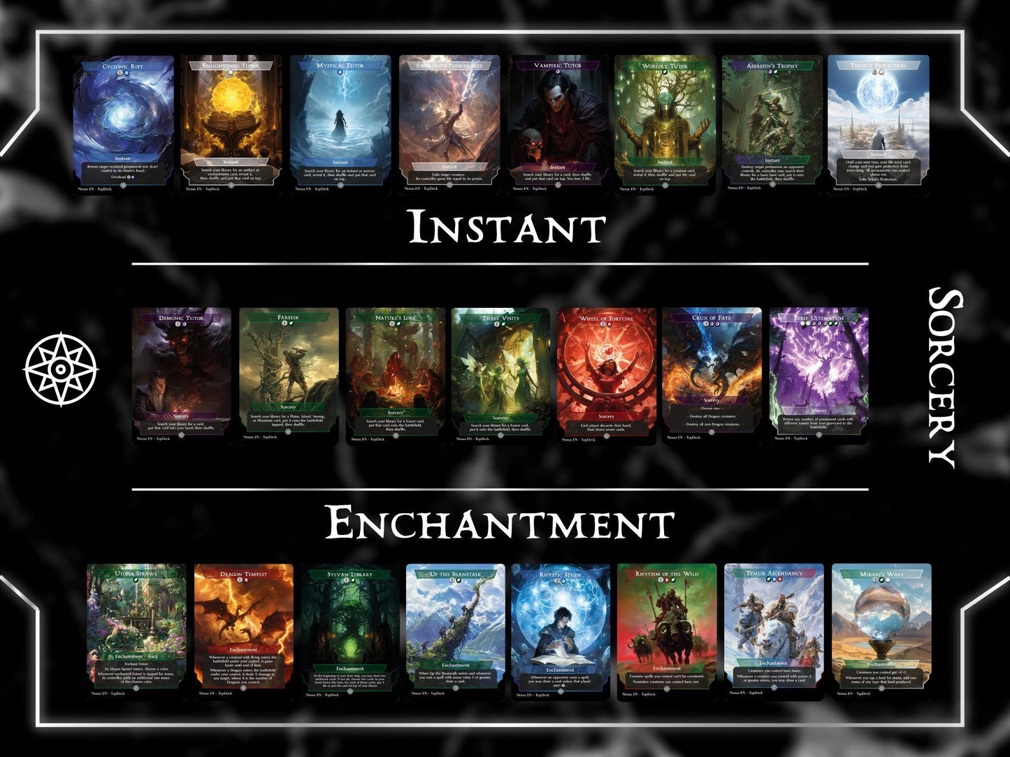 Ur-Dragon Tribal - Commander EDH Deck - With Tokens - MTG Full Proxy Deck, Altered Cards cEDH