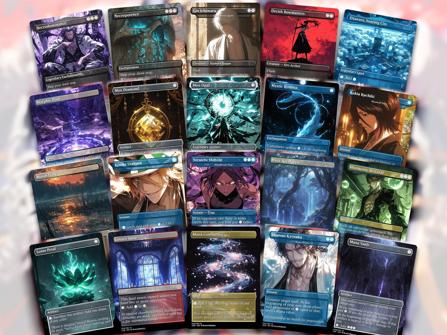 Bleach MTG Deck - Kess EDH | Premium Tainted Kess | Custom Competitive 100 Cards