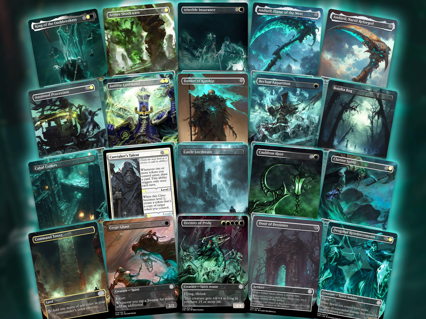 Phantom Legion – Spirit Tribal Commander Deck