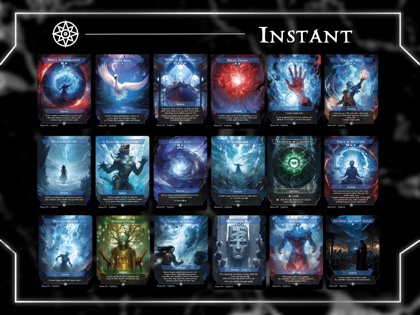 Kinnan Infinite Mana - Commander EDH Deck - With Tokens - MTG Full Proxy Deck, Altered Cards cEDH