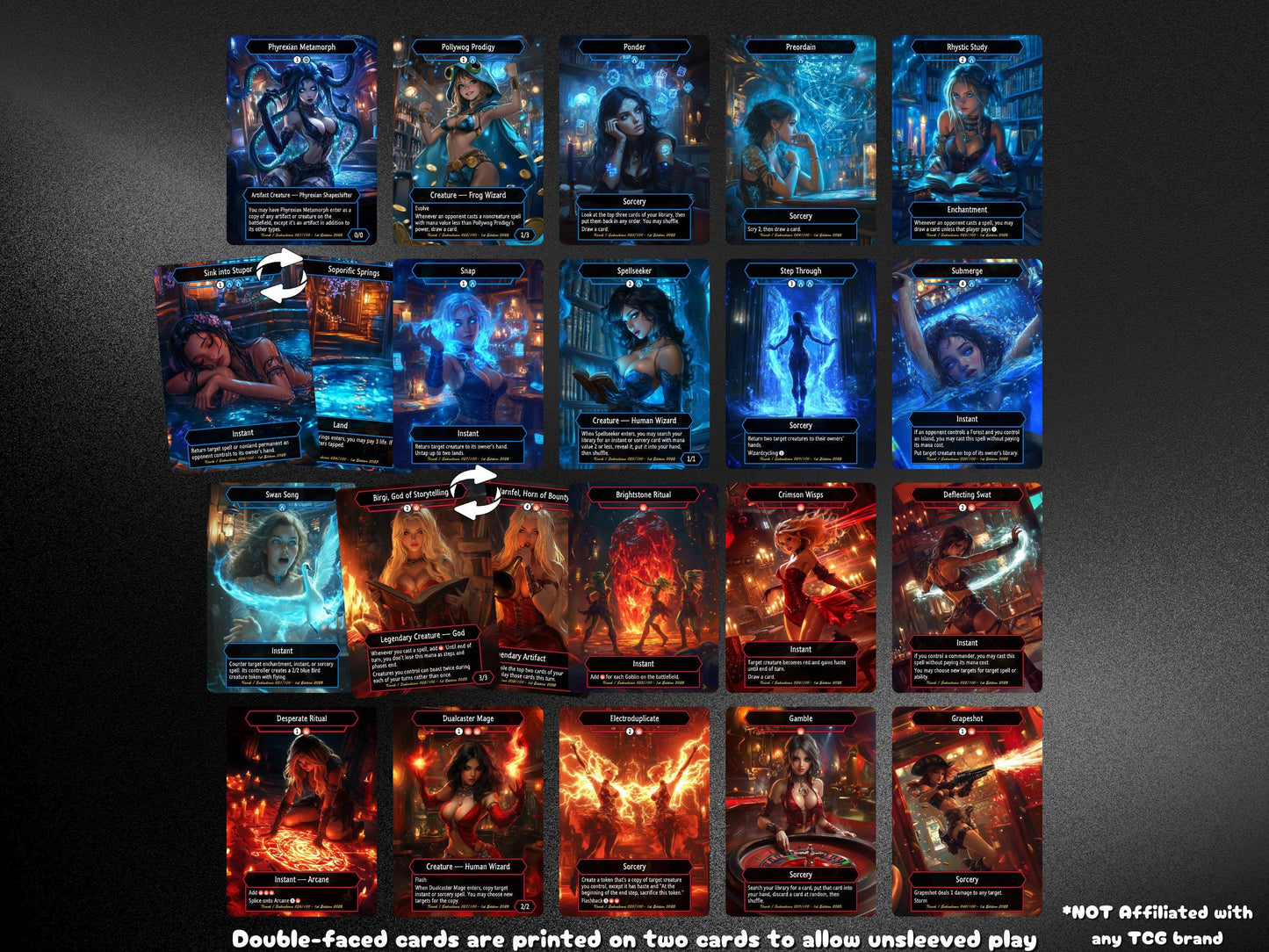 Krark Commander Coin Flip Deck – Custom Cards for Casual Play
