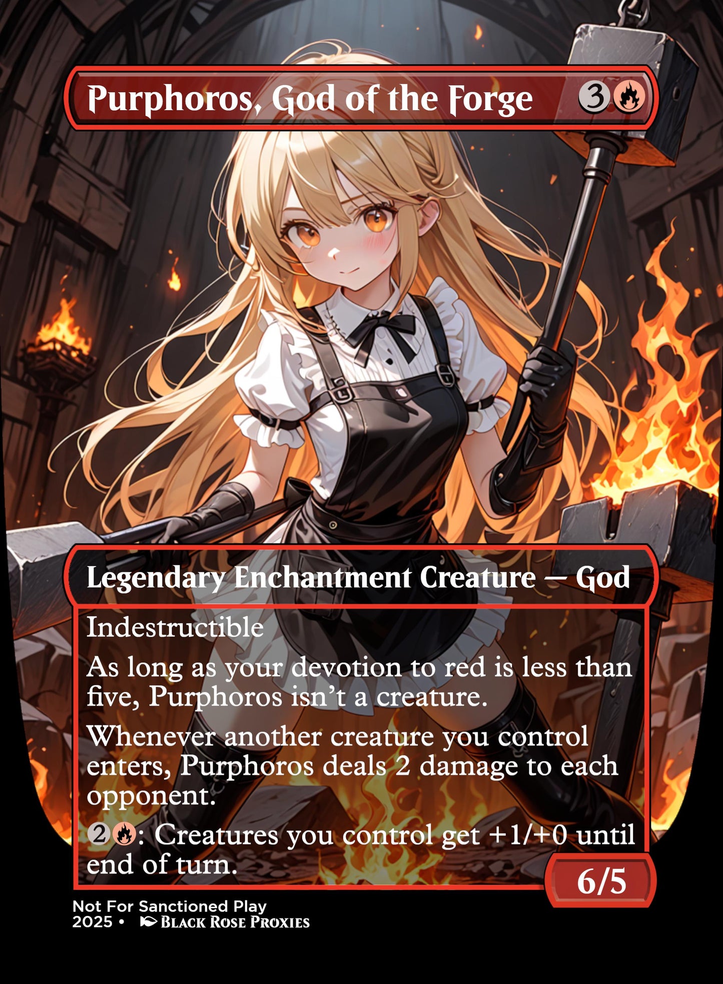 Baylen Full Custom Anime Commander Deck