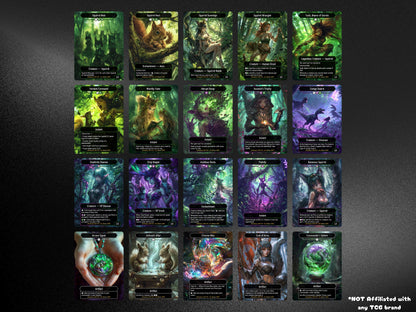 Chatterfang Commander Squirrel Deck – Custom Cards for Casual Play