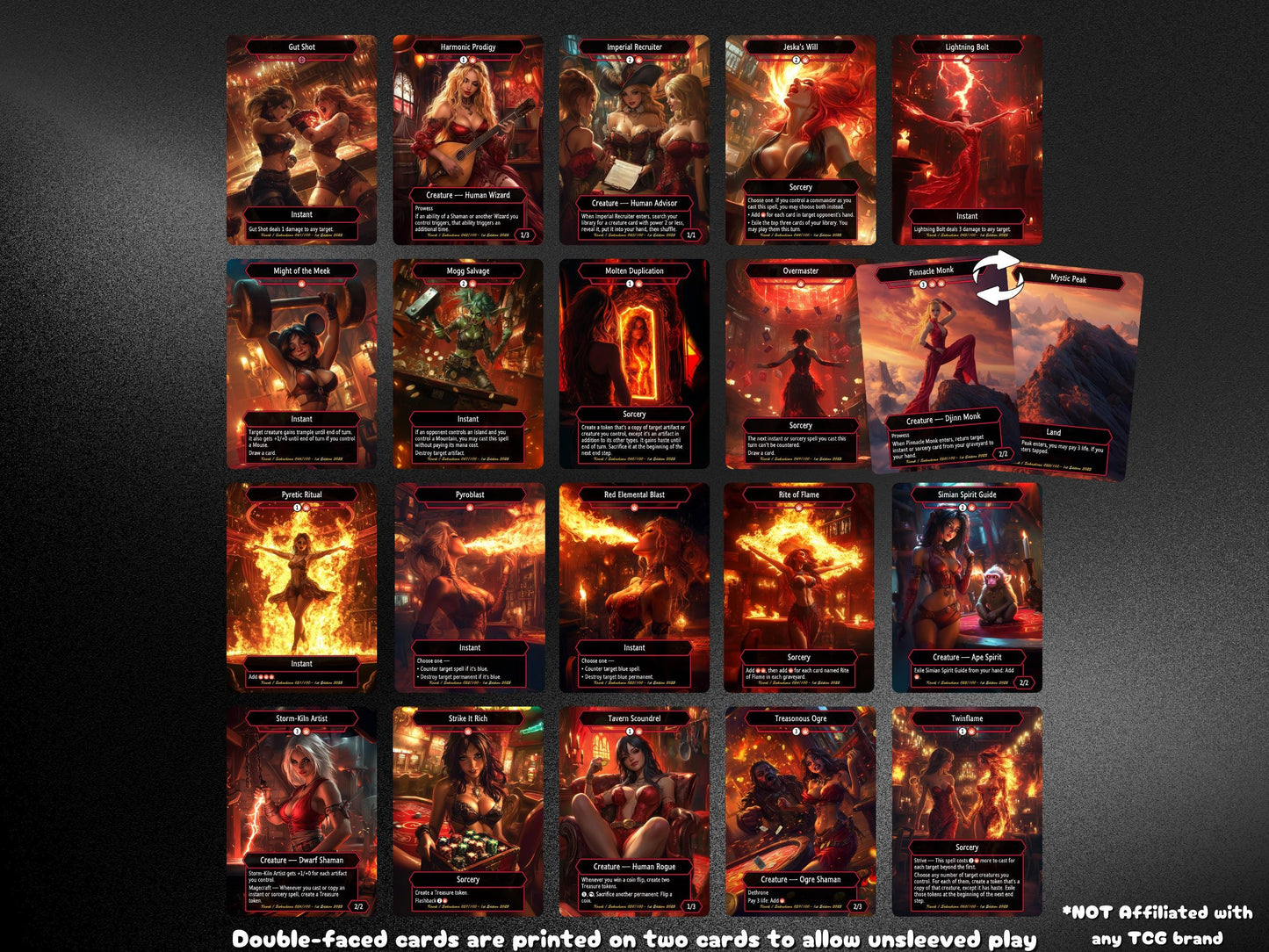 Krark Commander Coin Flip Deck – Custom Cards for Casual Play