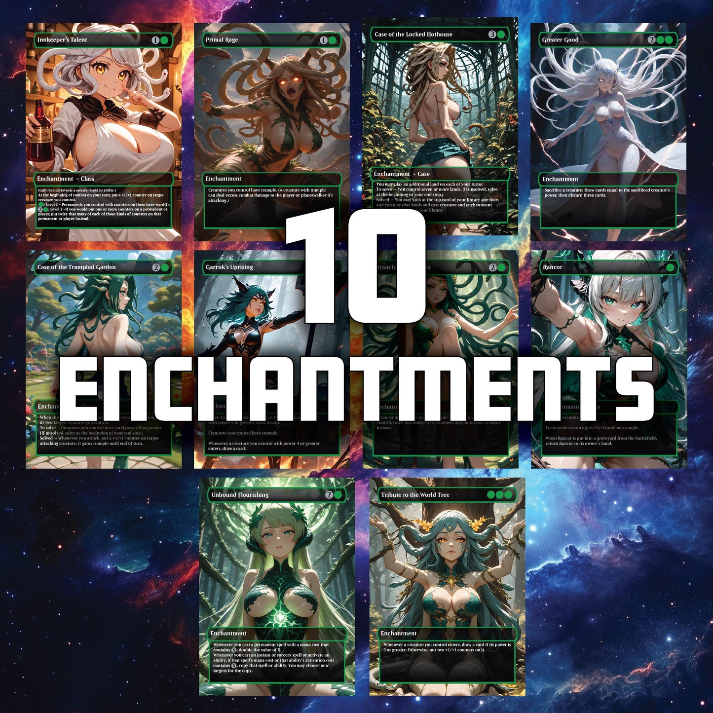 Gargos, Vicious Watcher: Sexy Custom Proxy Commander Deck – Unleash the Hydra Queen!