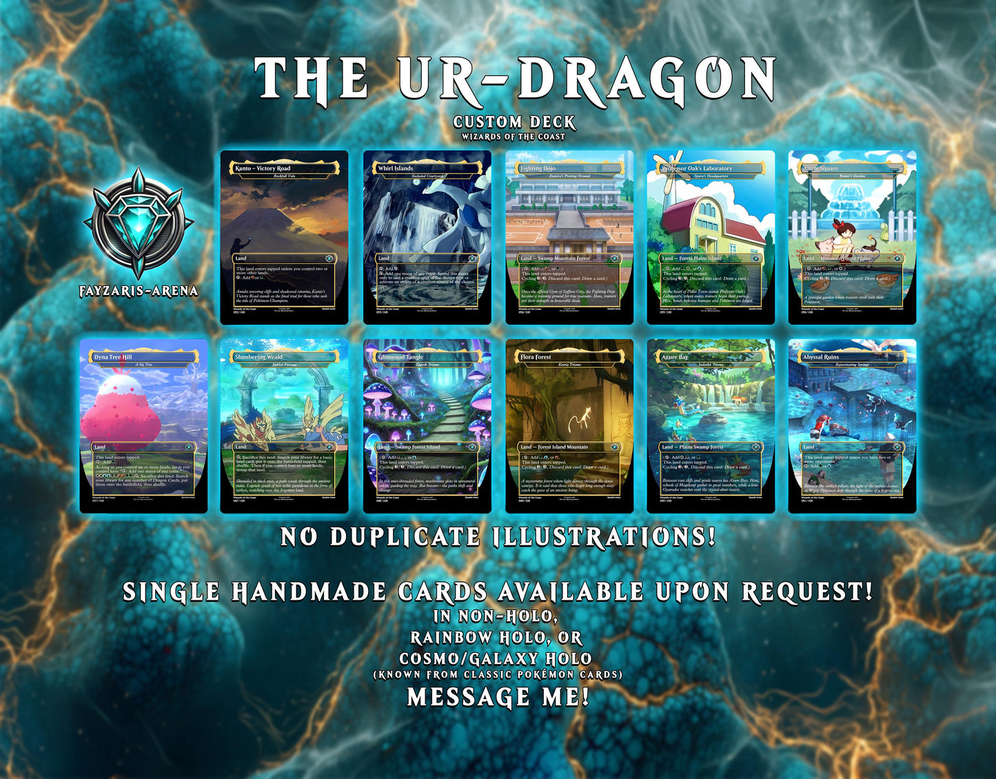 The Ur Dragon MTG Proxy Commander Deck